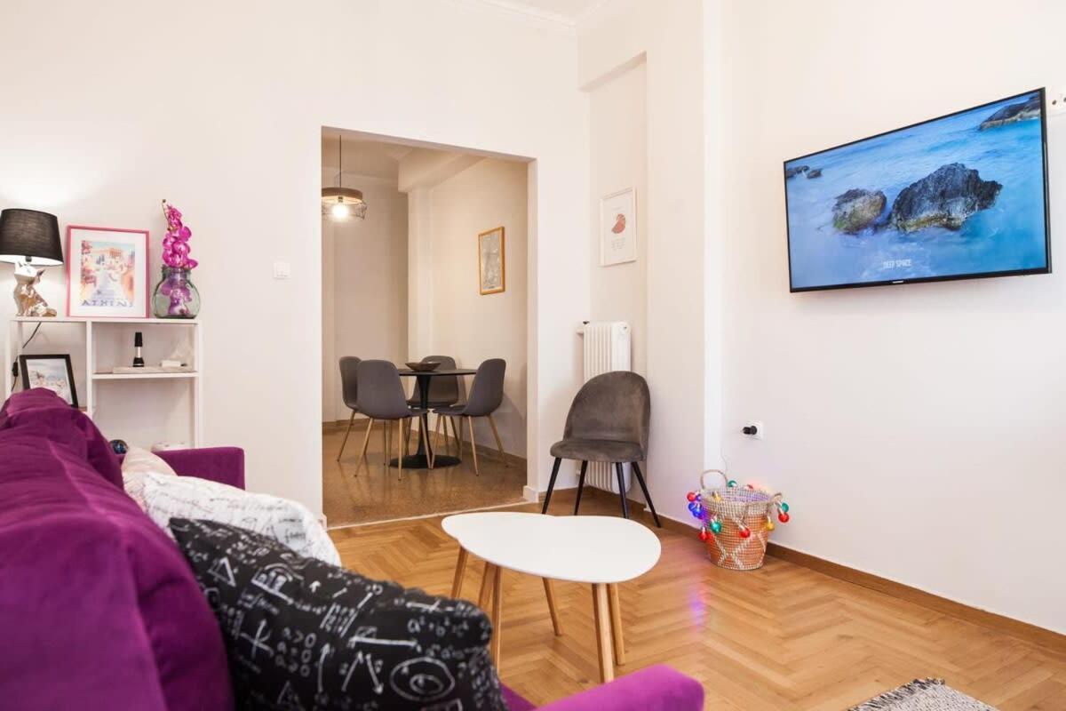 Contemporary Stylish Apartment Located Near Metaxourgeio Area Athene Buitenkant foto