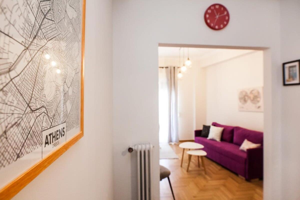 Contemporary Stylish Apartment Located Near Metaxourgeio Area Athene Buitenkant foto